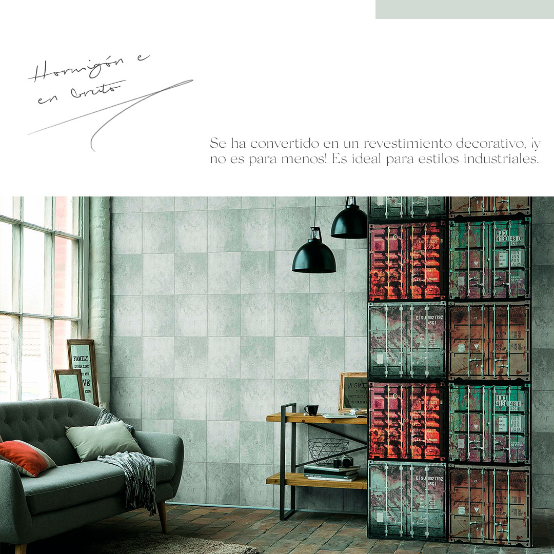 papel pintado hormigon