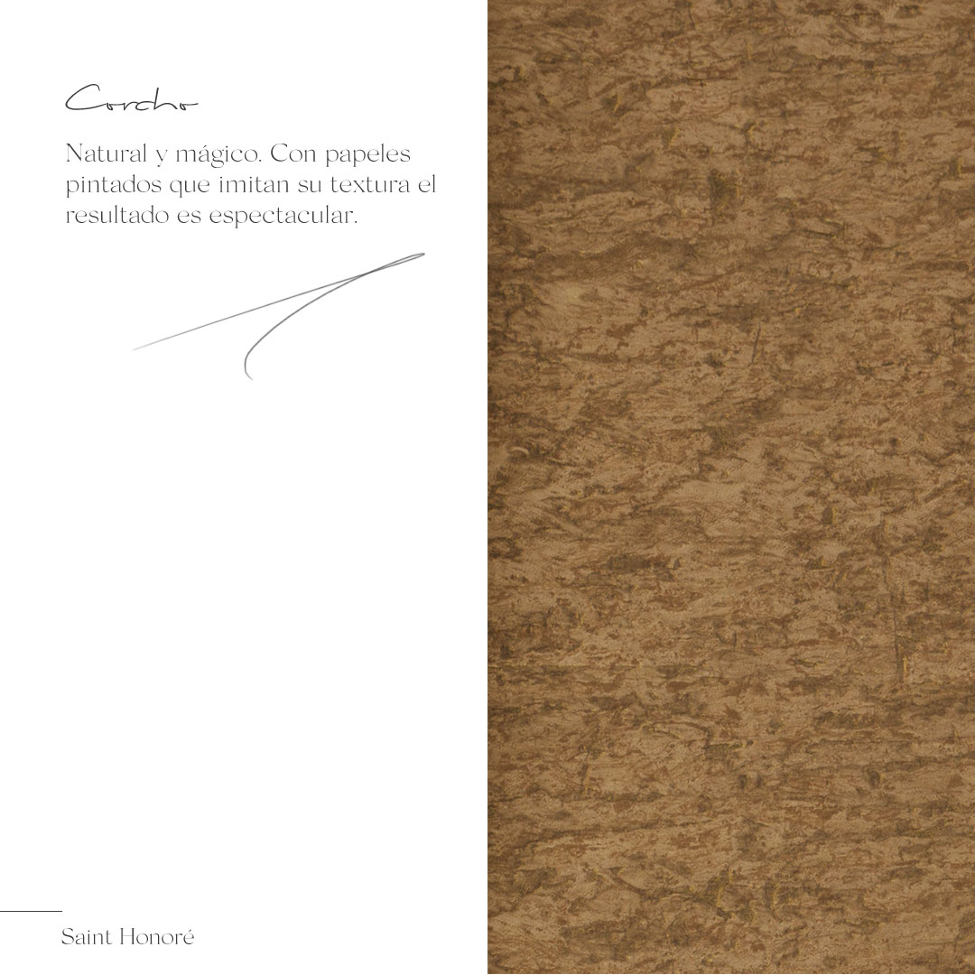 papel pintado corcho