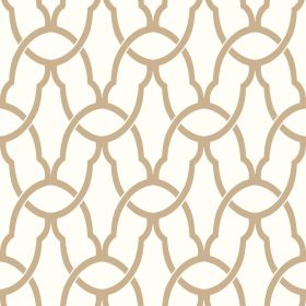 Papel pintado PAPEL AUTODHESIVO GEOMETRICO ORO
