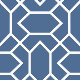 Papel pintado PAPEL AUTODHESIVO GEOMETRICO AZUL